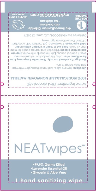 Label (1 Hand Sanitizing Wipe)